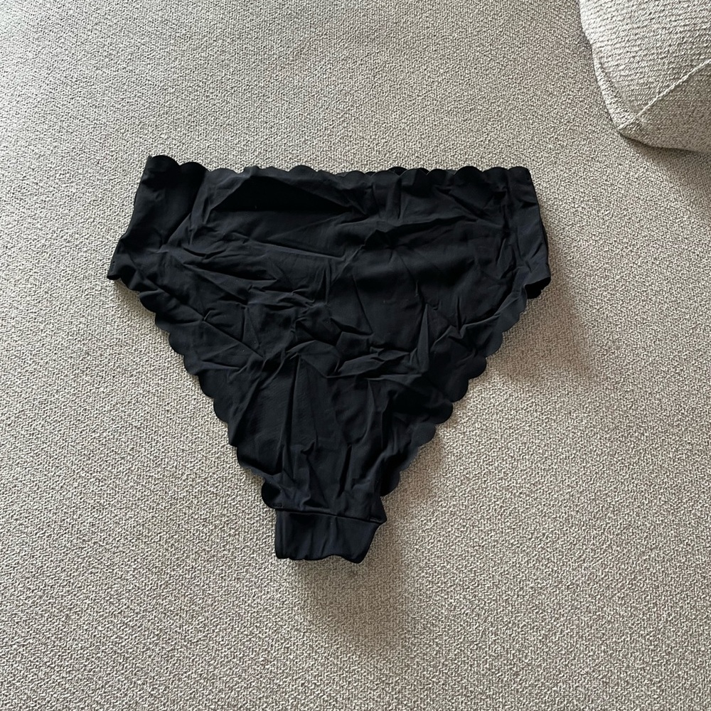 Black High Waisted Bikini Bottoms